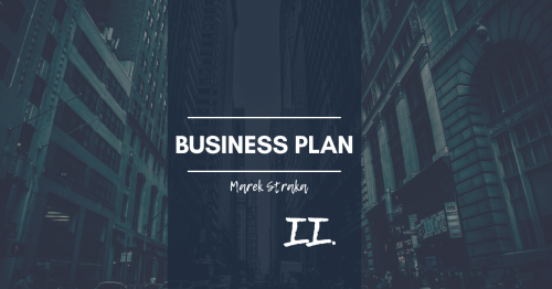 Making a business plan