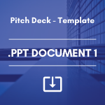 Pitch deck template